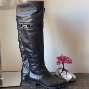 EUC Browns leather knee high boots